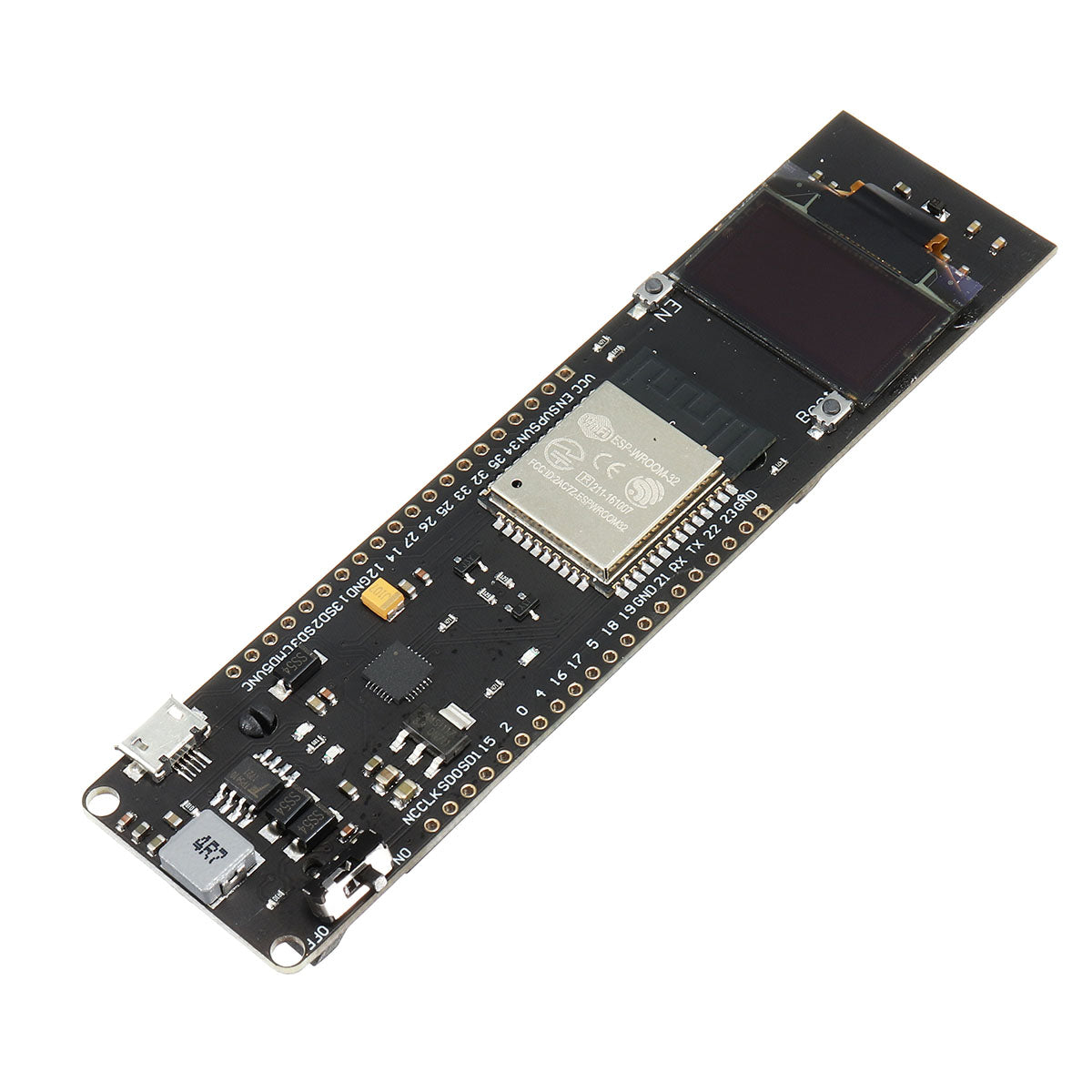 Wemos ESP8266 Oled Integrado de 0.96 y circuito de carga de baterÃa 18650 - MonarcaTech
