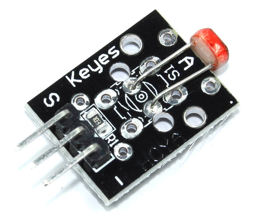 KY-018 Foto LDR Resistencia Diodo Sensor de Resistencia Fotográfica - MonarcaTech