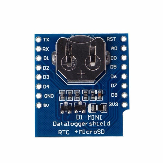 Shield DS1307 Para WeMos D1 Mini RTC - MonarcaTech