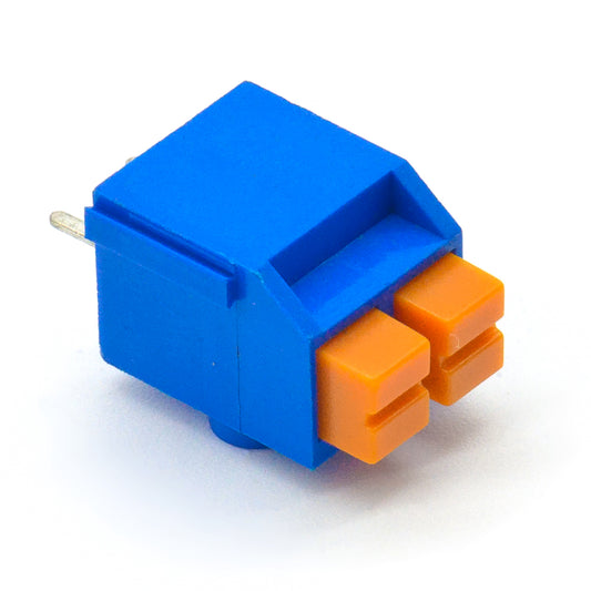 Terminal  Conector  de resorte XY118 5.0mm 2 Pines