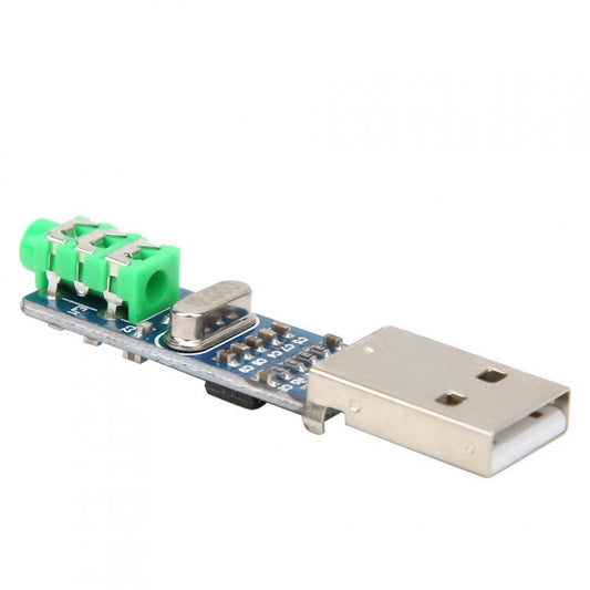 Tarjeta de sonido MINI USB PCM2704 decodificadora de DAC - MonarcaTech