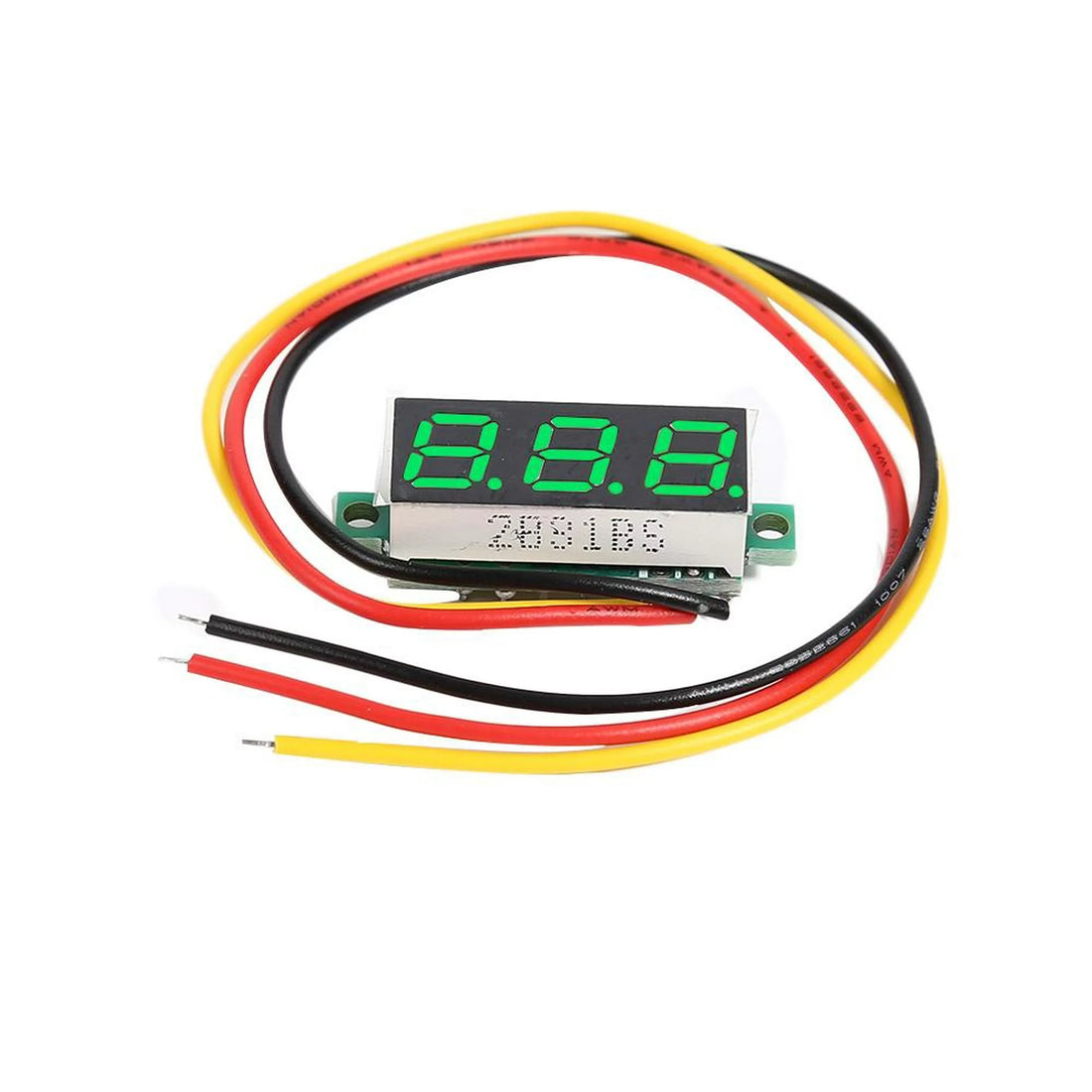 Mini Voltimetro 0 a 100v DC 0,36 Pulgadas-3 hilos