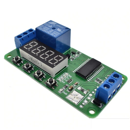 Modulo Relé de retardo de tiempo programable - MonarcaTech