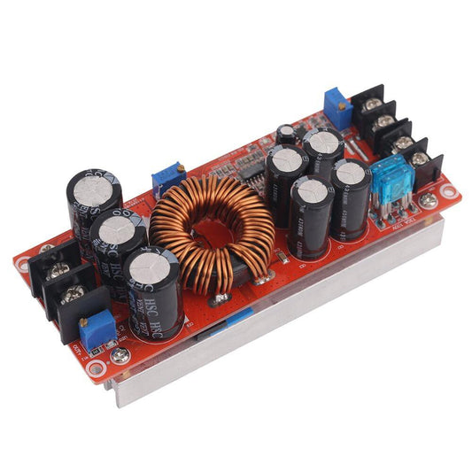 Módulo Booster Step-Up DC-DC 1200W/20A voltaje y corriente constante - MonarcaTech