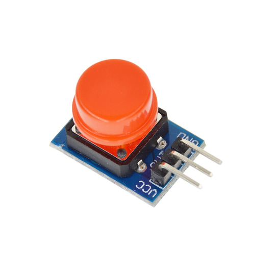 Modulo Boton Pulsador interruptor tactil 12x12mm Arduino Raspberry PI Rojo - MonarcaTech