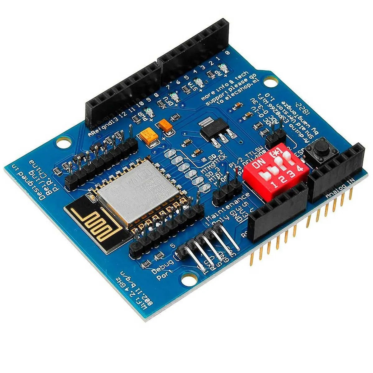 Arduino UNO WIFI Web Server ESP8266 - MonarcaTech