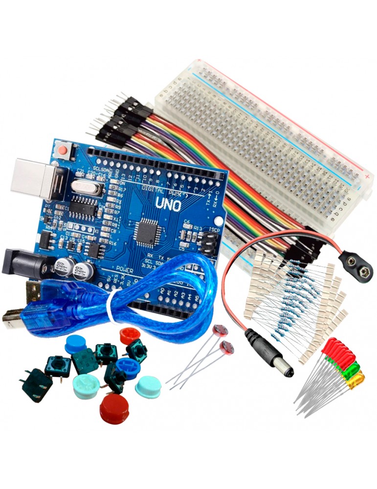 Kit Basico para Arduino - MonarcaTech