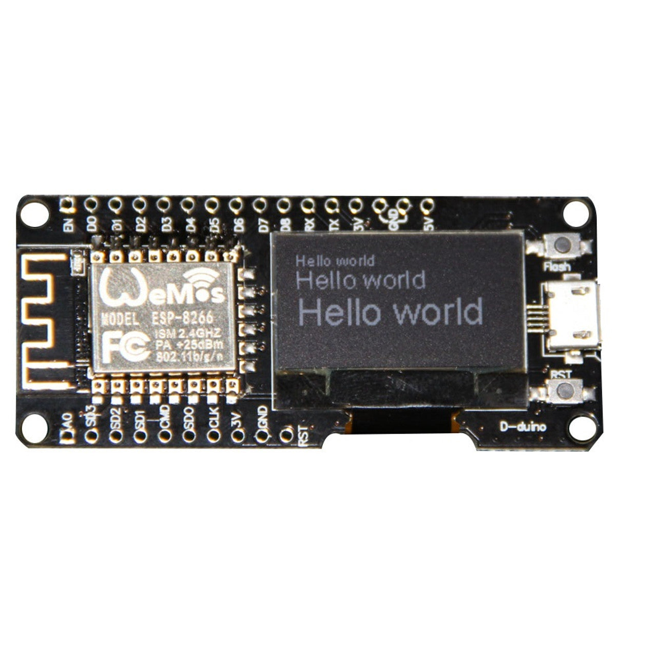 ESP8266 ESP-12F con pantalla OLED - MonarcaTech