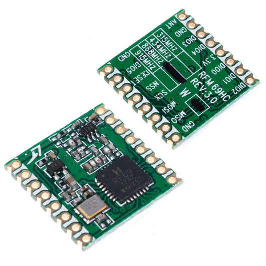 Transceptor HopeRF RFM69HW 868Mhz - Alta potencia - MonarcaTech