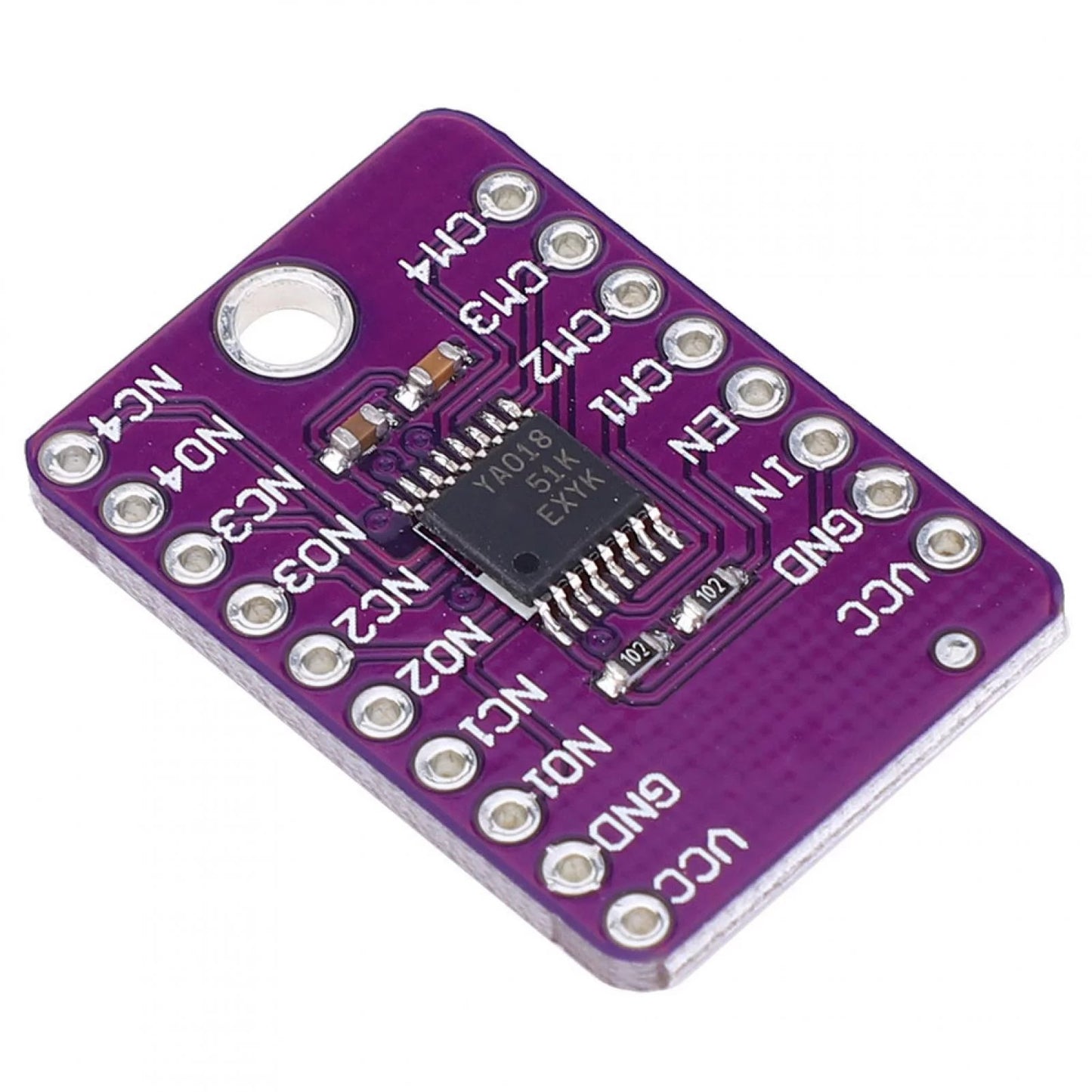 Módulo de interruptor analógico SPDT 4 canales CJMCU-5018 TS3A5018 - MonarcaTech