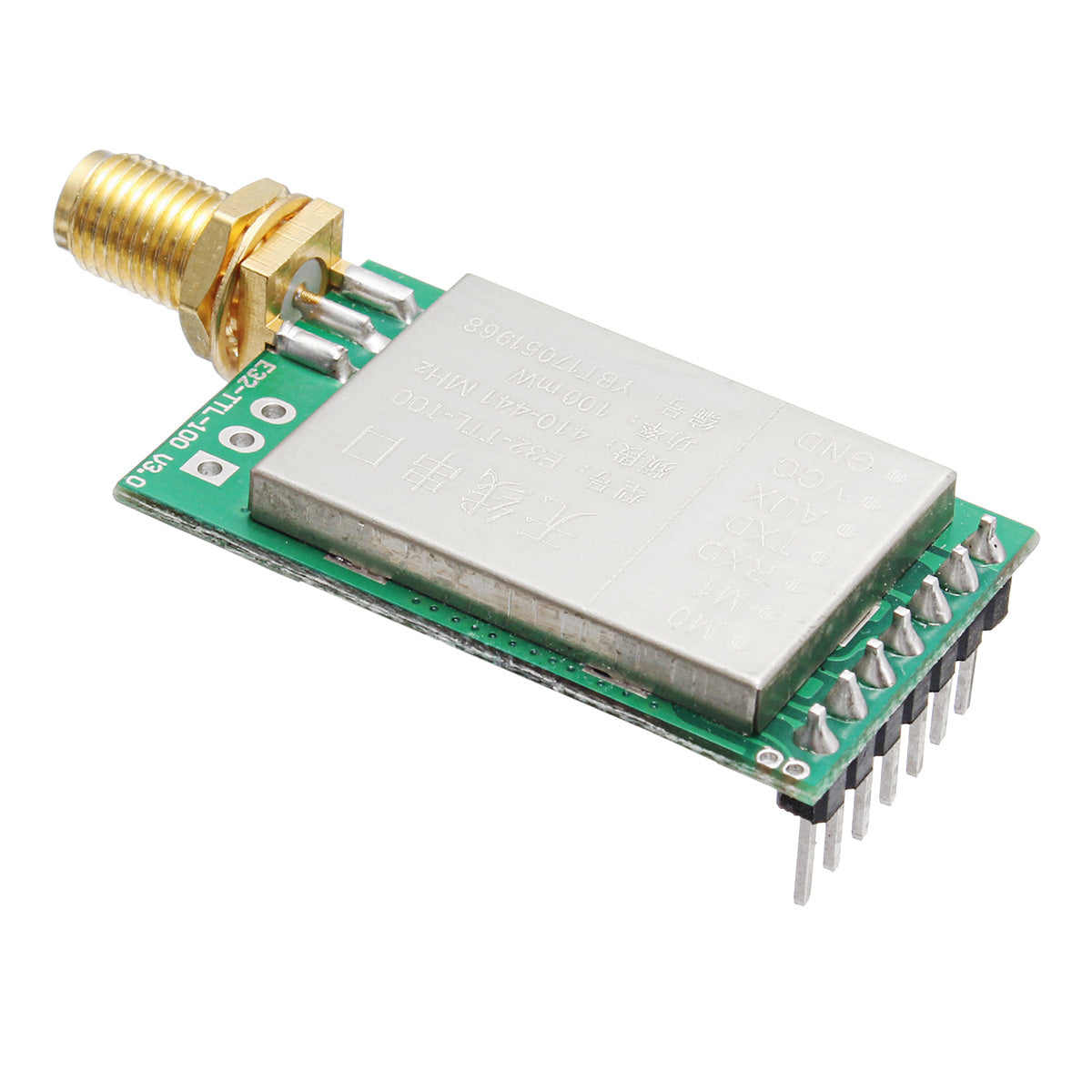 LoRa SX1278/SX1276 433Mhz RF FCC CE UART Módulo Transceptor Inalámbrico - MonarcaTech