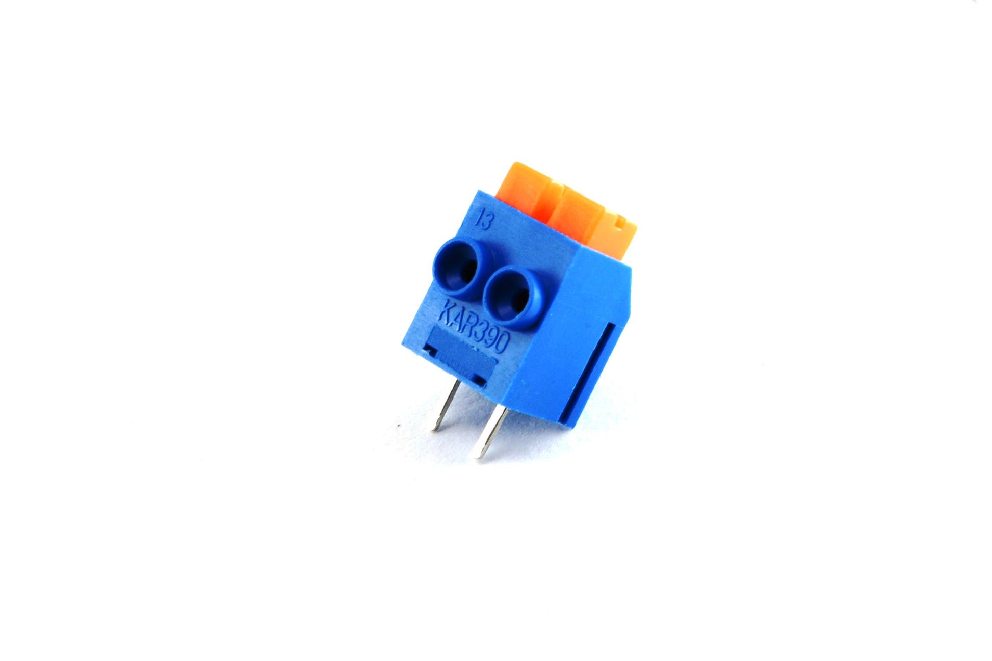 Terminal Conector de resorte XY118 5.0mm 2 Pines - MonarcaTech