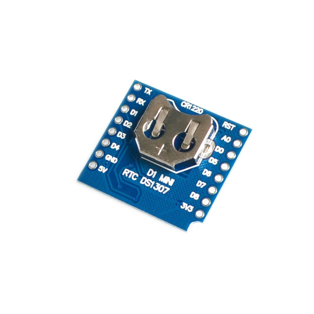 Shield DS1307 Para WeMos D1 Mini RTC - MonarcaTech