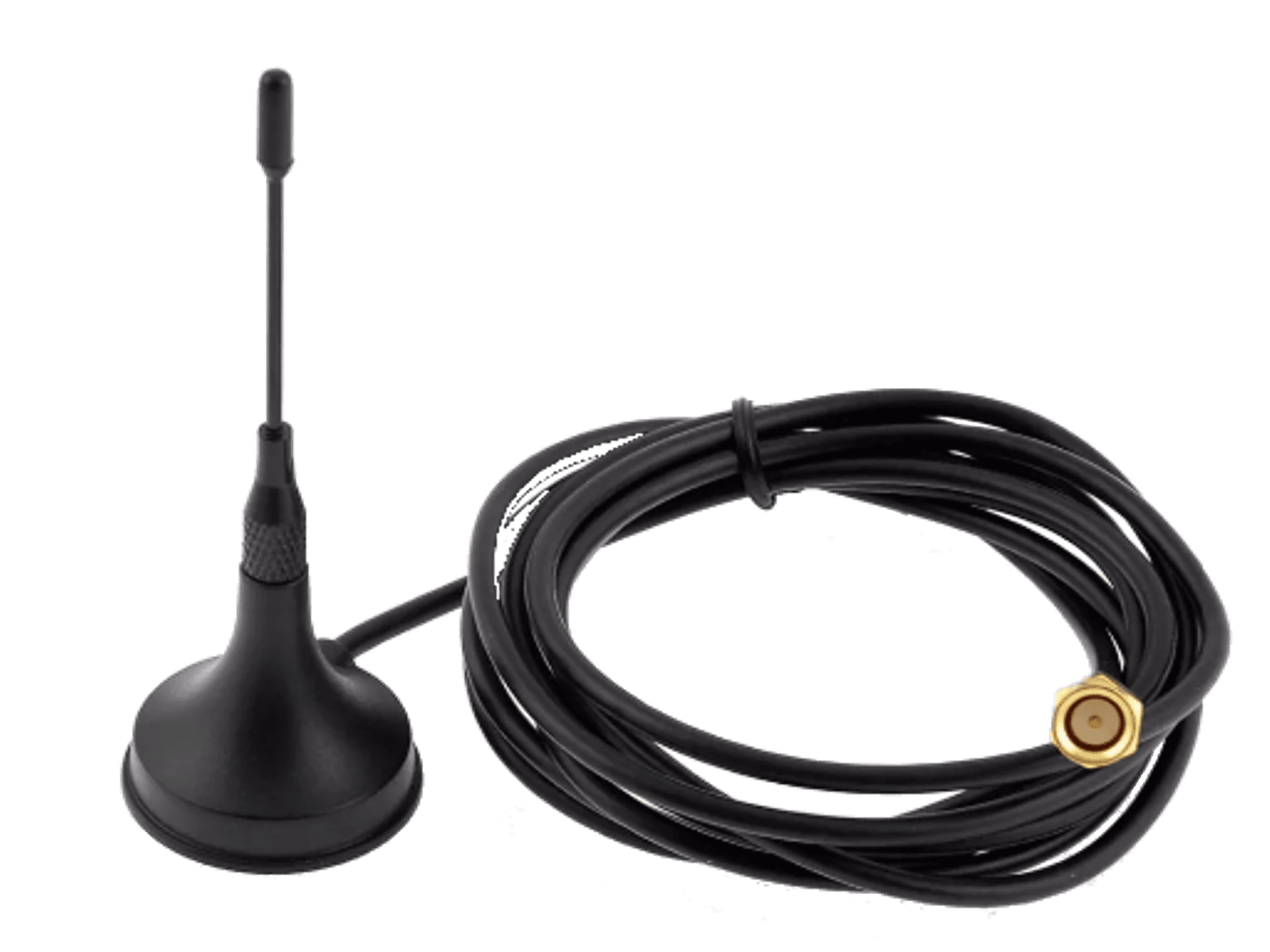 Antena G15-Y Gsm 3G 3dbi Base Magnetica Sma - MonarcaTech