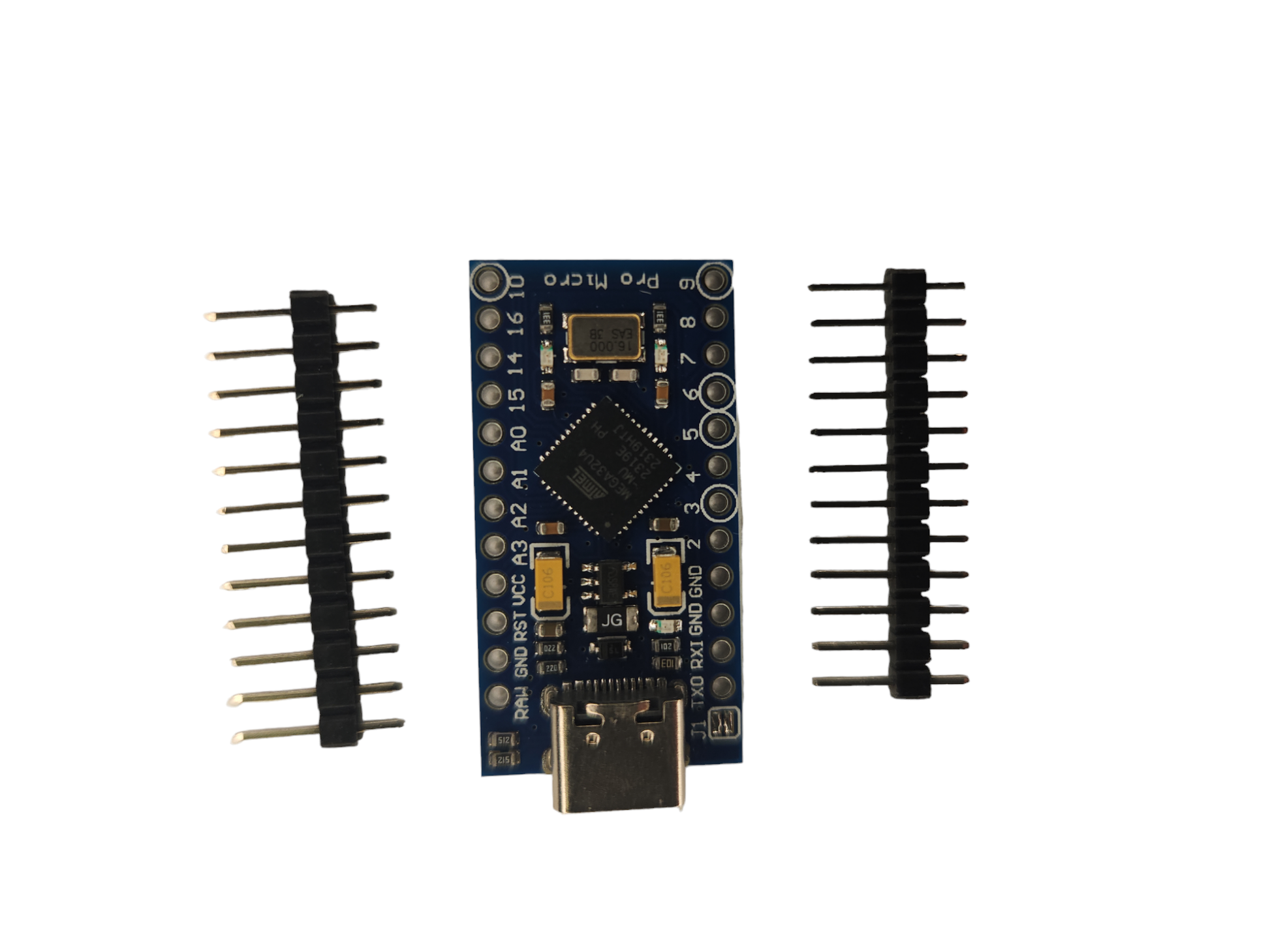 Pro Micro ATMEGA32U4 5V/16MHZ - MonarcaTech