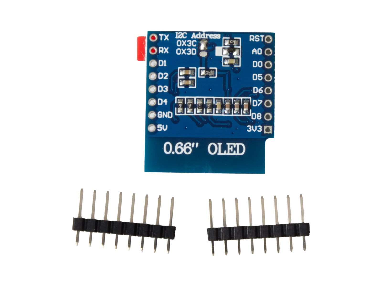 WEMOS Oled Shield - MonarcaTech