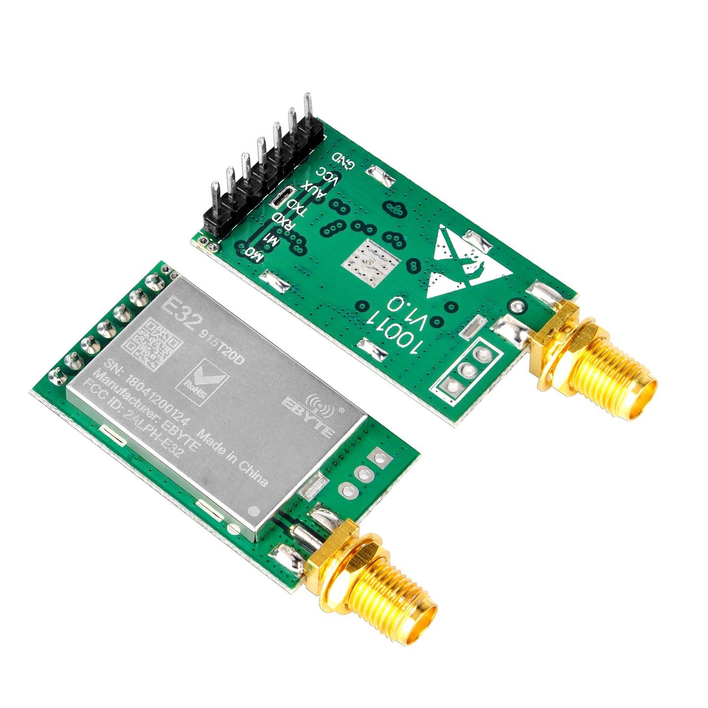 LoRa SX1278/SX1276 433Mhz RF FCC CE UART Módulo Transceptor Inalámbrico - MonarcaTech