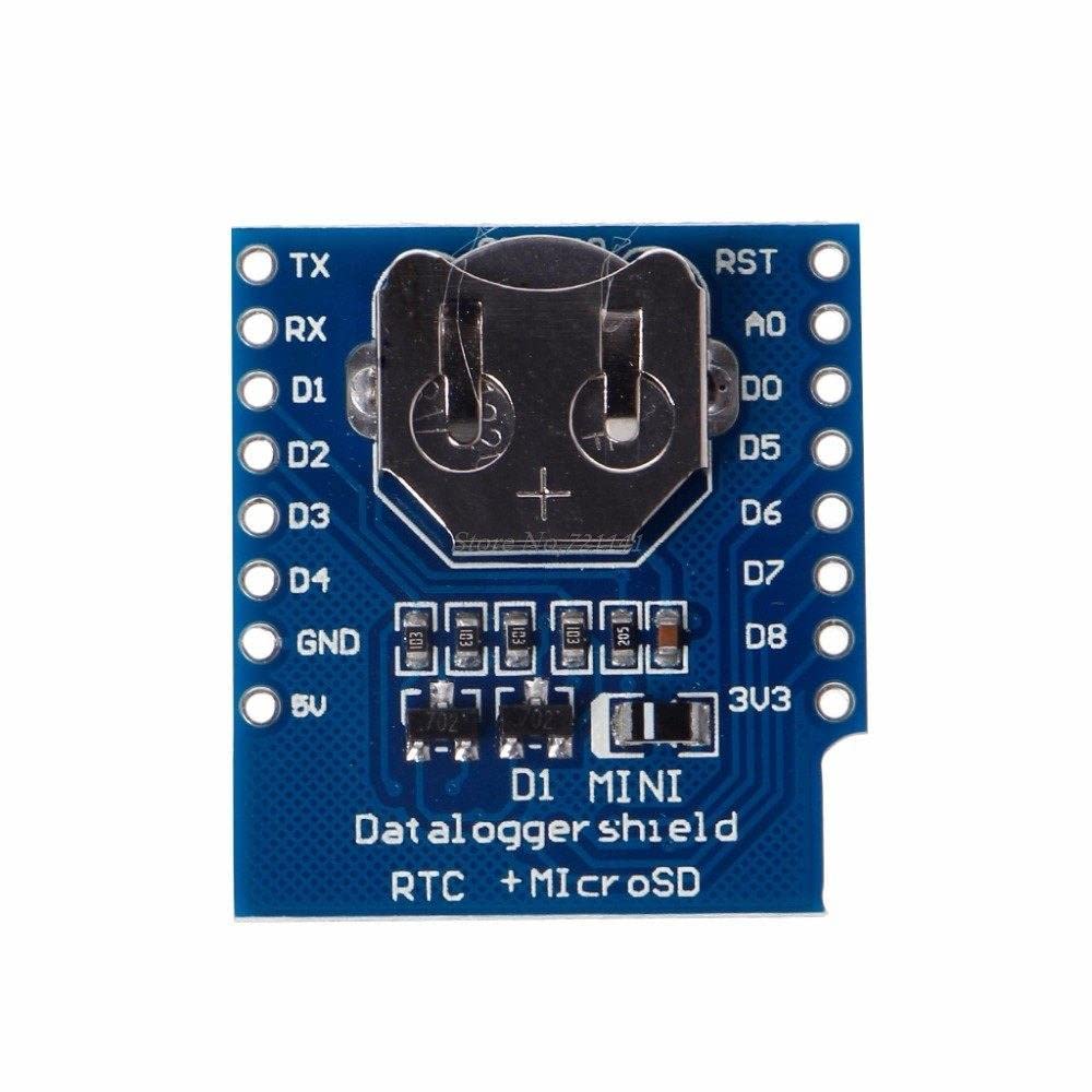 Shield DS1307 Para WeMos D1 Mini RTC - MonarcaTech