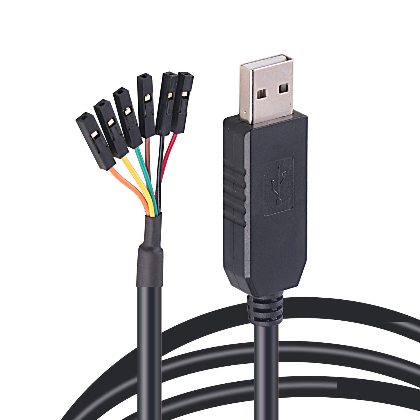 Cable Conversor USB Serie Ttl Ft232 6 pines - MonarcaTech