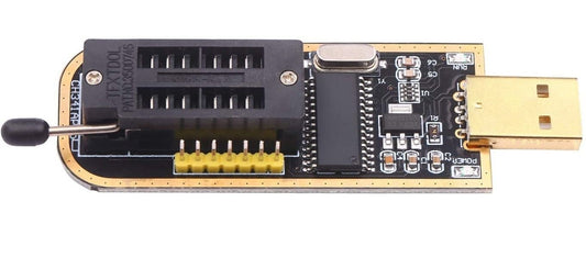 Programador CH341A USB EEPROM Flash BIOS series 24 y 25 - MonarcaTech