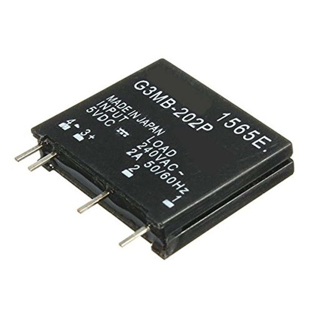 Rele sólido G3MB-202P DC 5V - AC 240V 2A - MonarcaTech