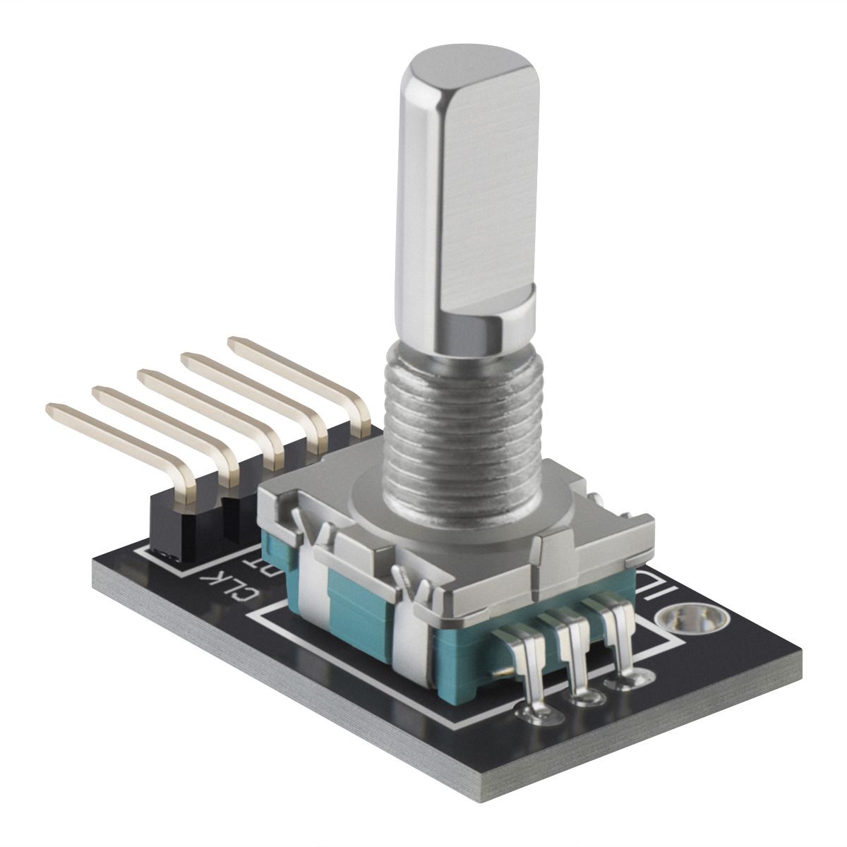 Modulo Encoder rotatorio selector codificador con pulsador KY-040 - MonarcaTech