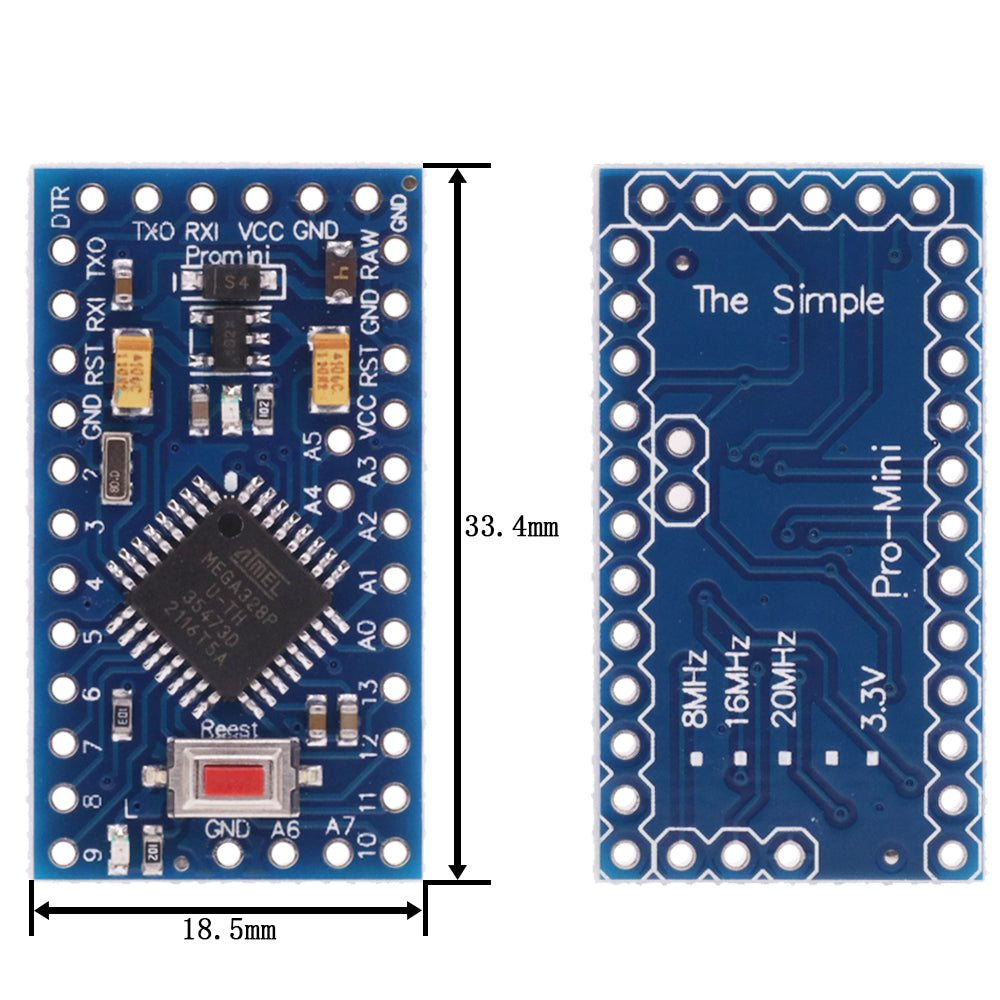 Pro Mini De 3,3V/8Mhz - MonarcaTech