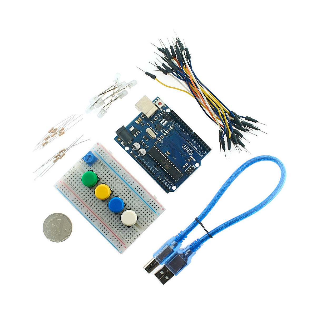 Kit Basico para Arduino - MonarcaTech