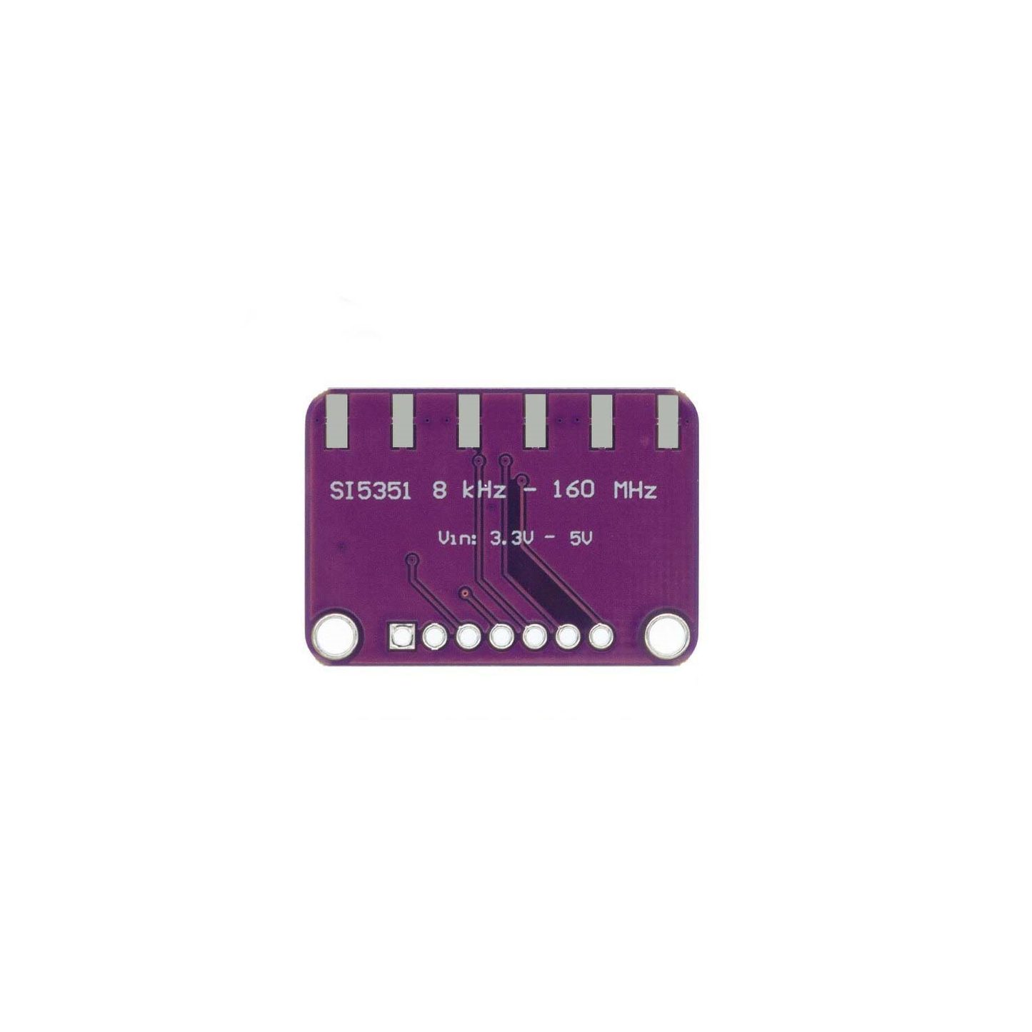 Generador de reloj si5351a i2c 8 khz a 160 mhz con 3 salidas - MonarcaTech