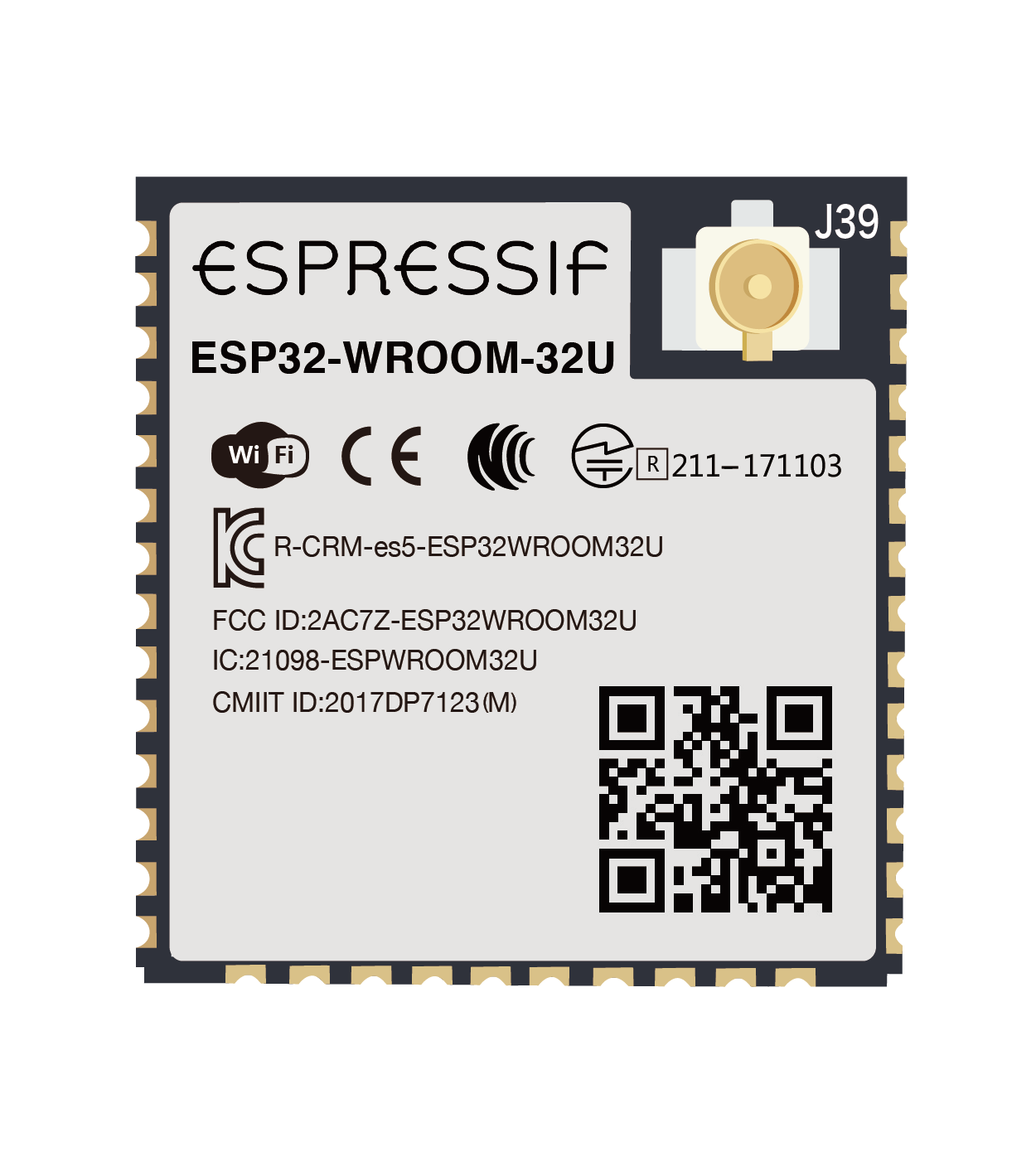 Modulo Esp32-wroom-32u - MonarcaTech