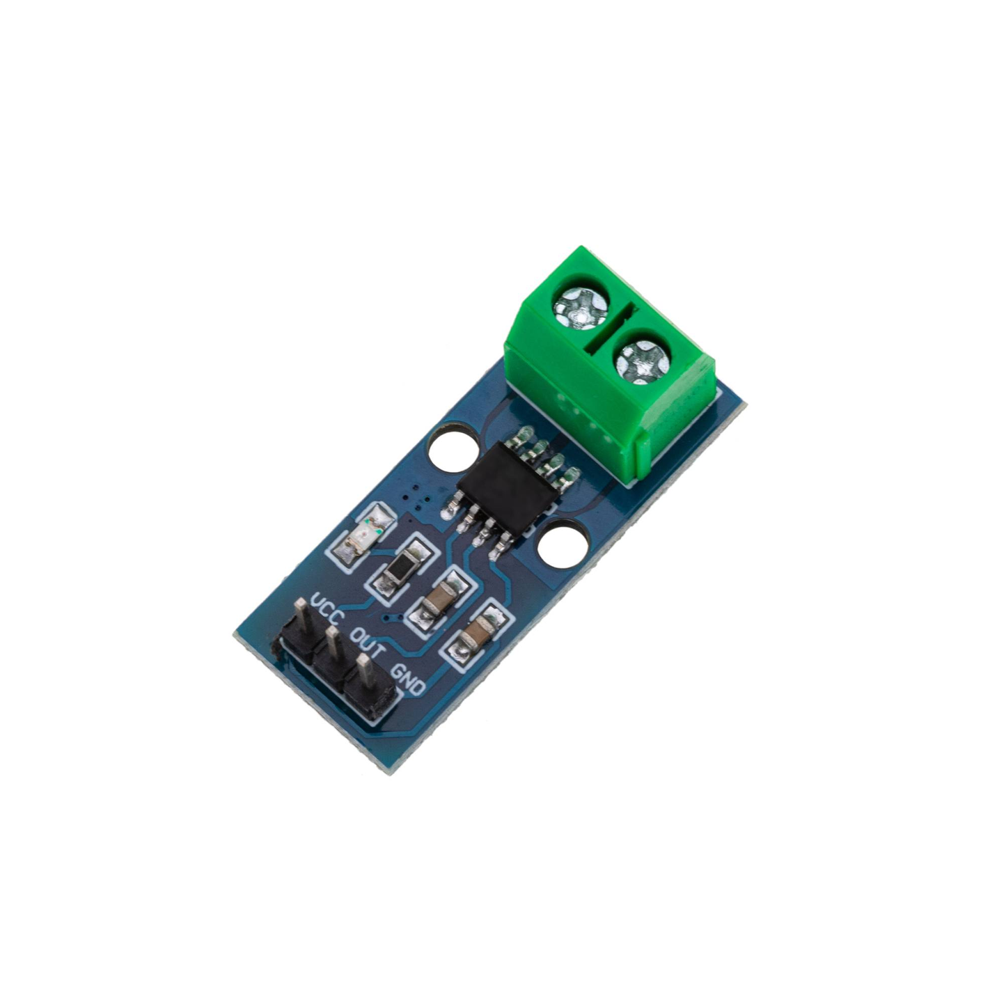 Sensor de Corriente 20A Efecto Hall Acs712 Arduino - MonarcaTech