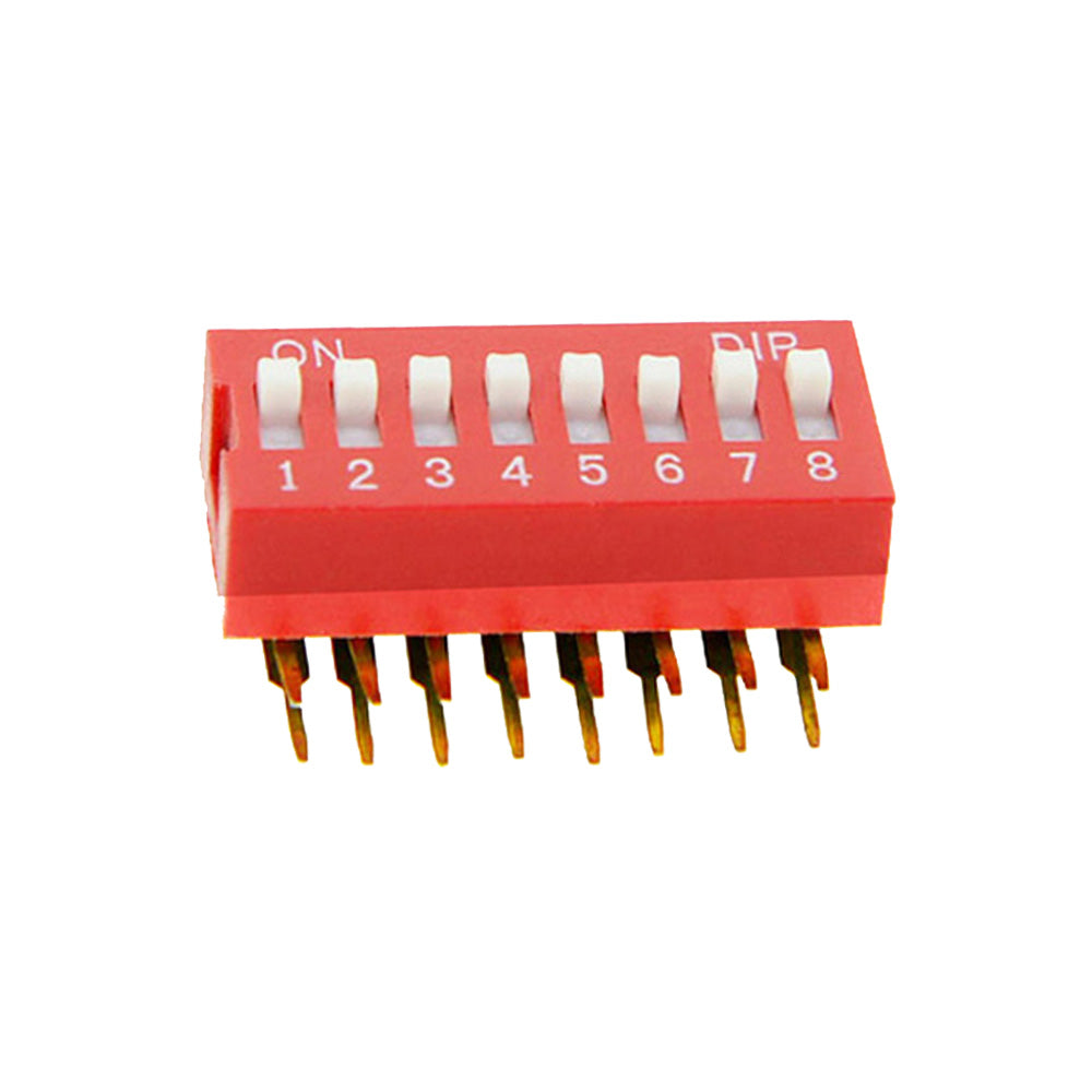 Interruptor DIP switch 8 canal ON/OFF - MonarcaTech