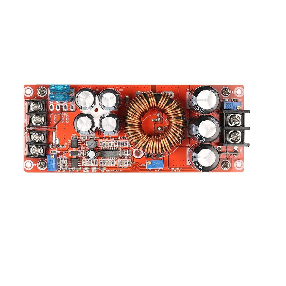 Módulo Booster Step-Up DC-DC 1200W/20A voltaje y corriente constante - MonarcaTech