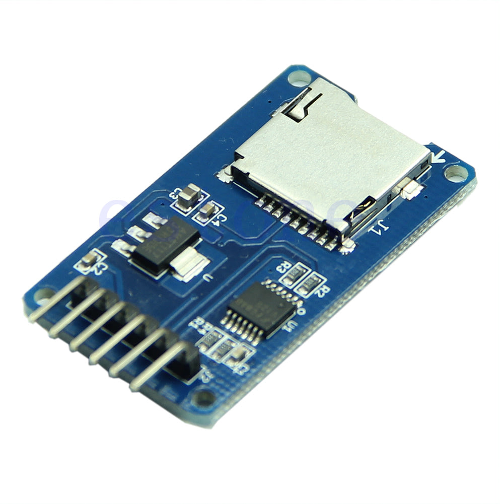 SPI Lector Micro Memoria SD TF Tarjeta de Memoria Módulo Shield - MonarcaTech