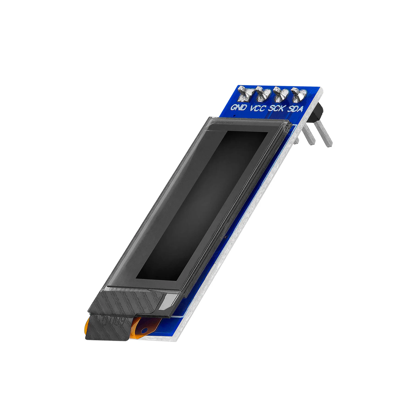 Display OLED 128×32 0.91 I2C SSD1306 Blanco - MonarcaTech