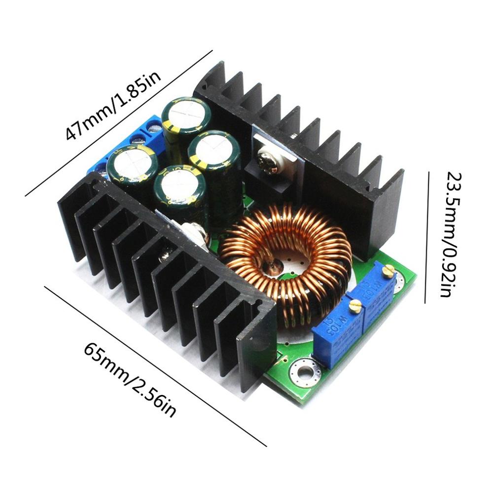 Módulo de alimentación XL4016 DC-DC Down 8A 9A 300W convertidor de buck descendente 7-40V a 1.2-35V - MonarcaTech