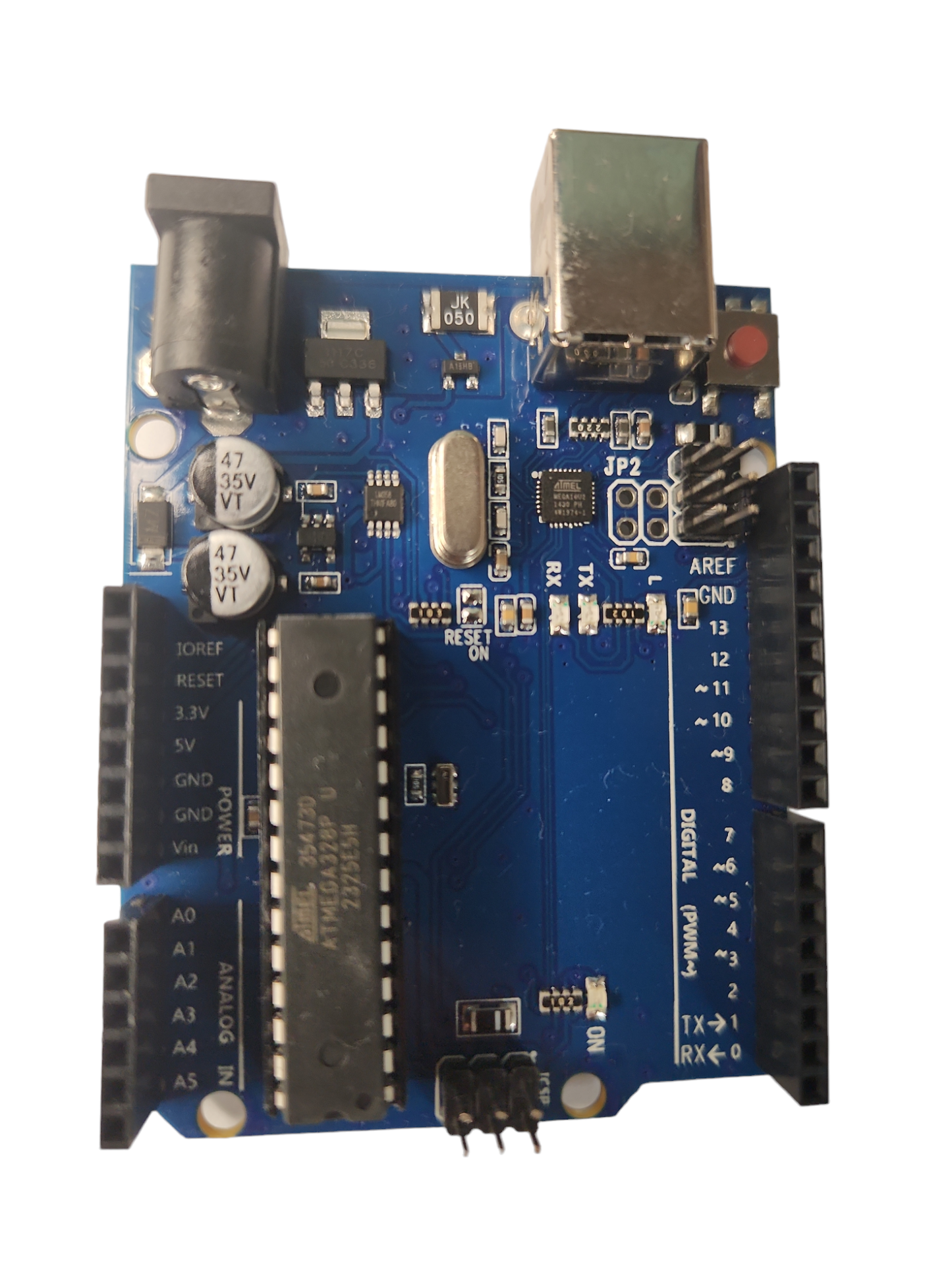 Arduino UNO Placa ATmega328DIP de Desarrollo con Cable USB - MonarcaTech