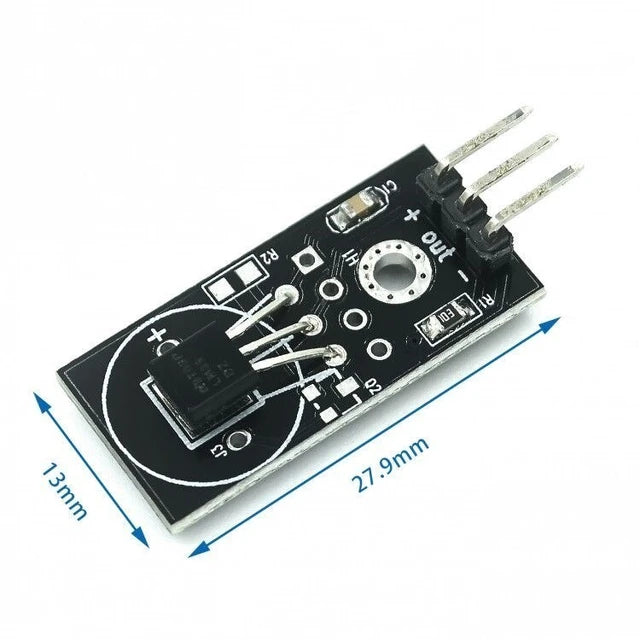 DS18B20 Módulo Breakout con Placa, con Sensor de Temperatura - MonarcaTech