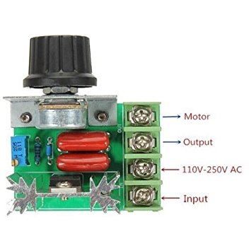 Regulador De Velocidad Scr Dimmers 220v 2000w Arduino - MonarcaTech