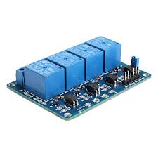 Modulo Rele 4 Canales 5v 10a para Arduino - MonarcaTech