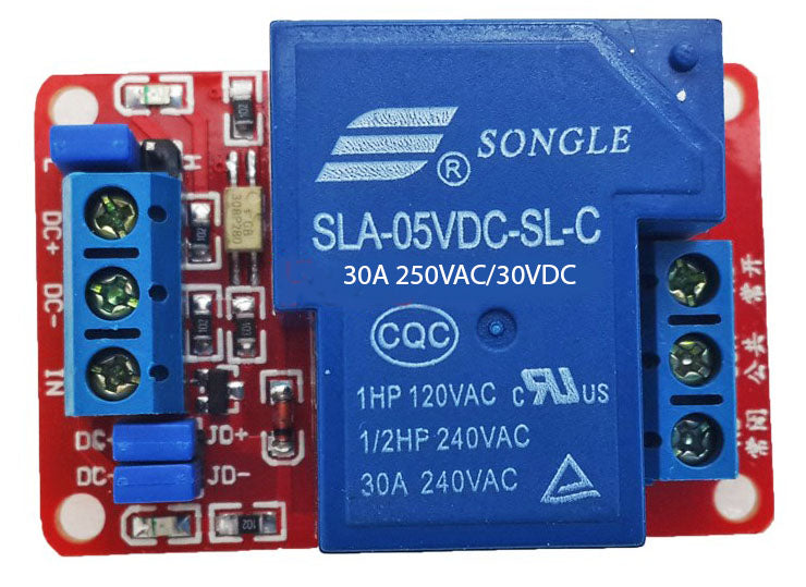 Modulo Relay Rele De 1 Canal 220v 30a Opto 5v - MonarcaTech