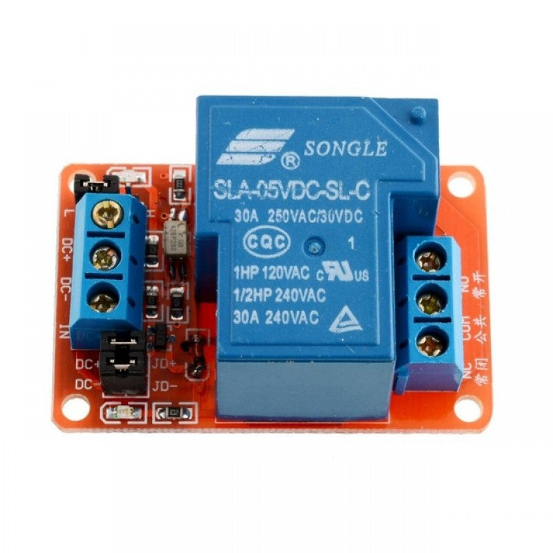 Modulo Relay Rele De 1 Canal 220v 30a Opto 5v - MonarcaTech