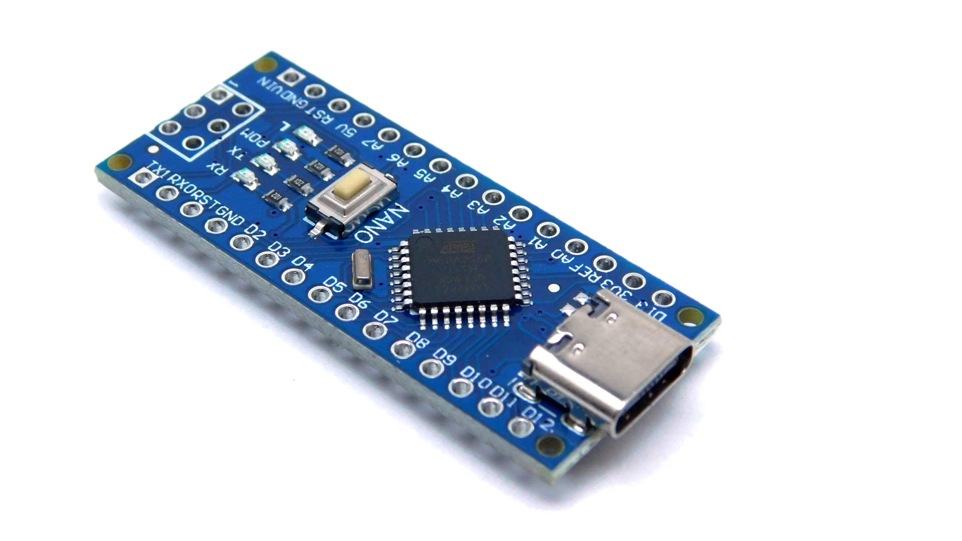 NANO V3.0 con chip ch340 y ATmega328 USBc - MonarcaTech